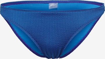 ONLY - Braga de bikini 'ONLAlba' en azul: frente