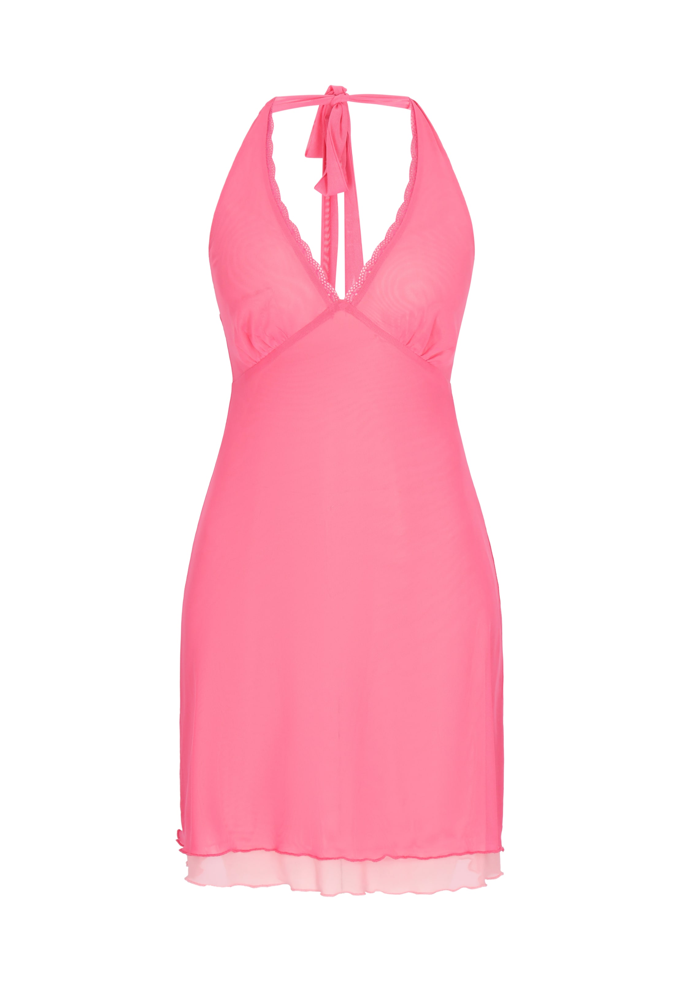 MYMO Jurk in Roze: voorkant