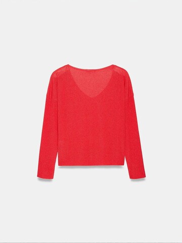 Dilvin - Pullover 'Pullover' em vermelho