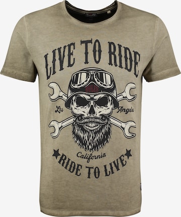 Key Largo Paita 'KLMECHANIC' värissä vihreä: etupuoli