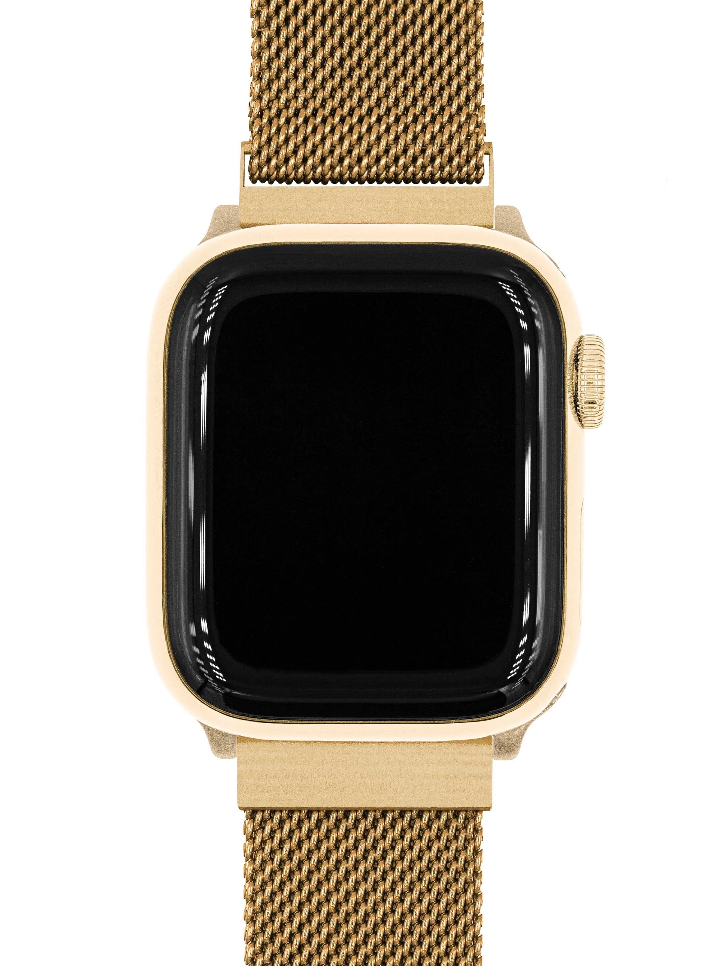 HIRSCH Armbänder - Reloj digital 'Milanaise for Apple Watch' en oro