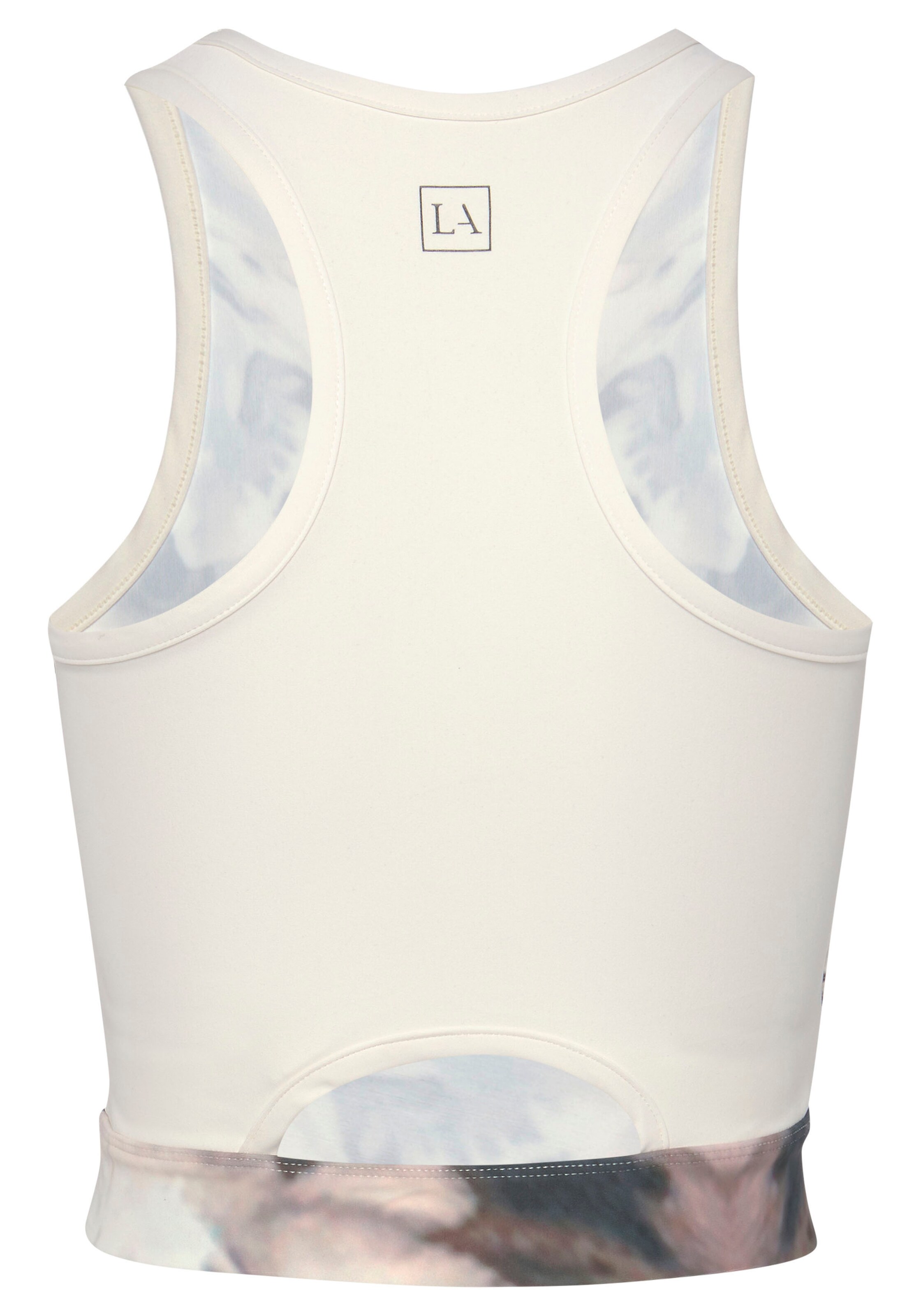 LASCANA ACTIVE Спортен топ в бежово