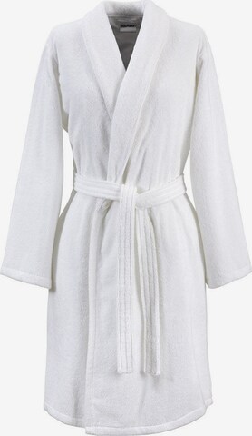 Kenzo Home Short Bathrobe in White: front