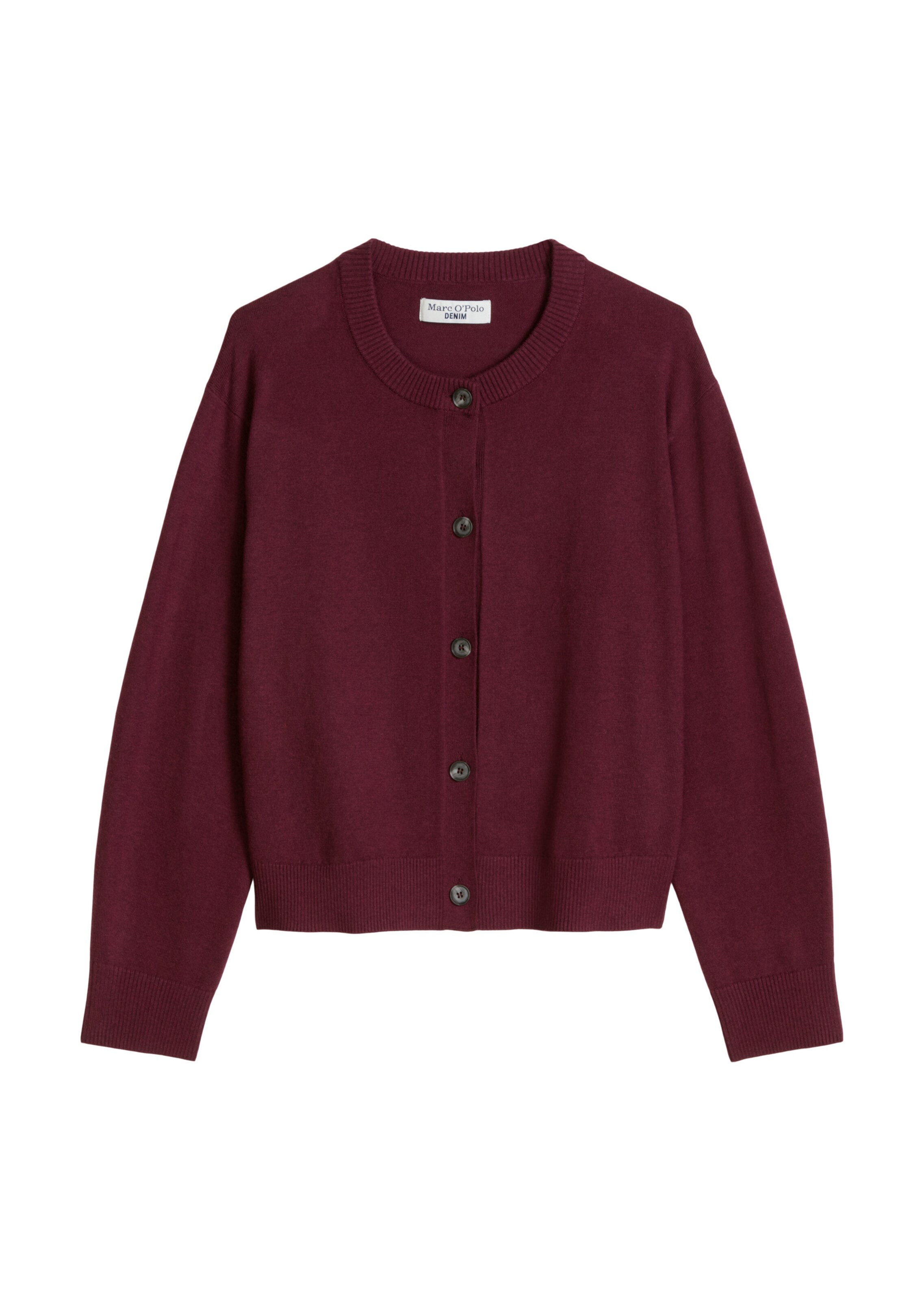 Cardigan Marc O'Polo DENIM en rouge : devant