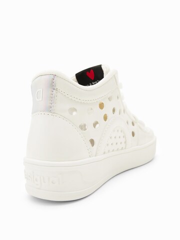 Baskets basses Desigual en blanc