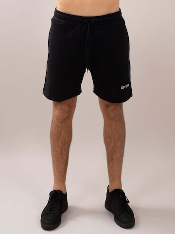 Divina Regular Broek 'Comfy' in Zwart: voorkant