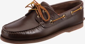 TIMBERLAND Moccasins in Brown: front