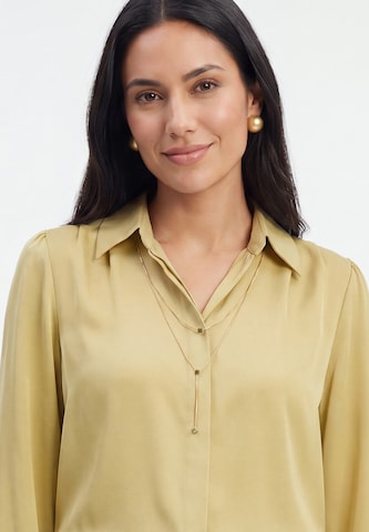 Chemisier usha BLACK LABEL en vert