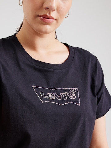 Levi's® Plus T-Shirt 'THE PERFECT' in Schwarz