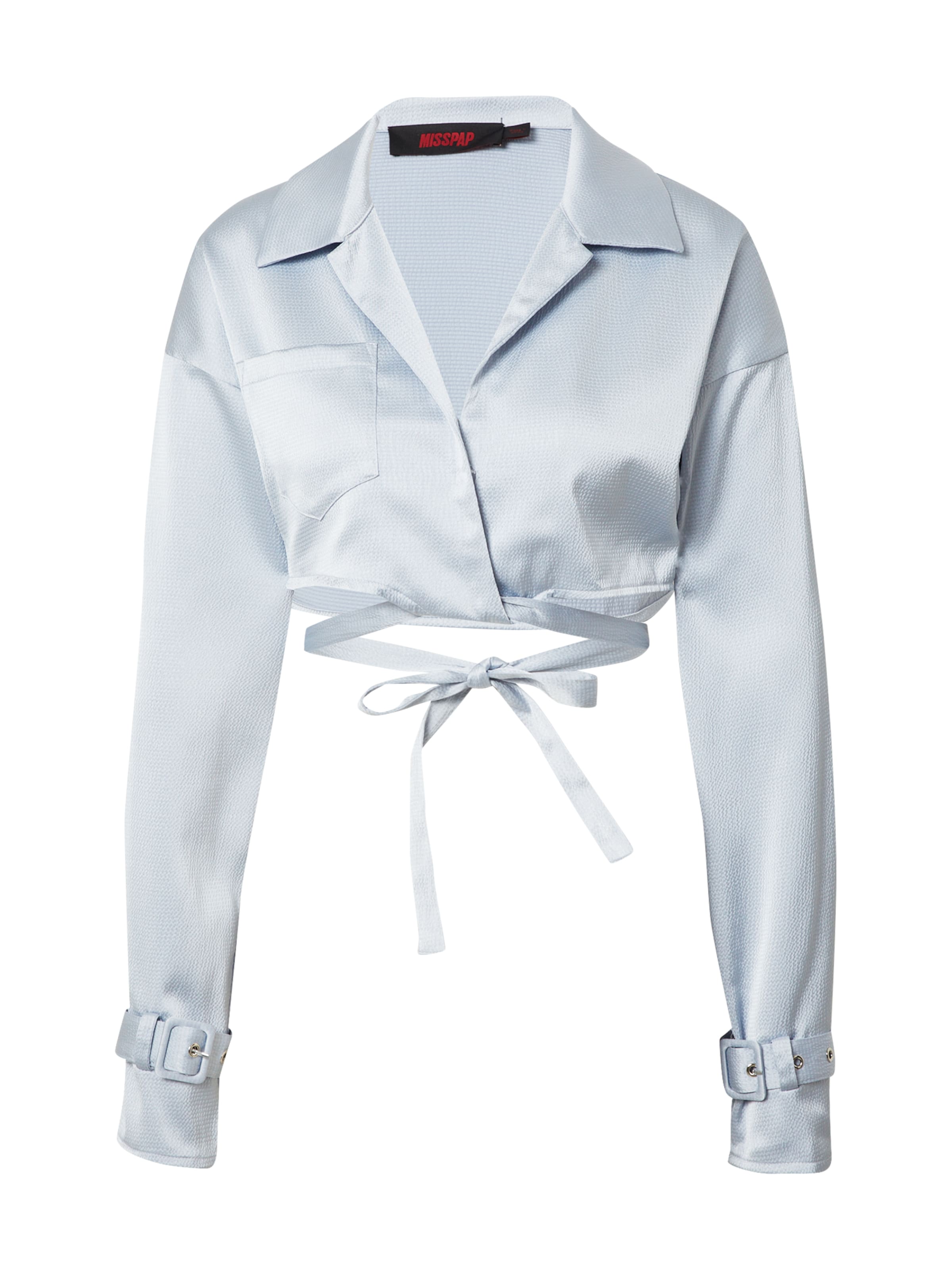 zils Misspap Blūze: no priekšpuses