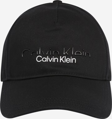 Calvin Klein Czapka z daszkiem w kolorze czarny