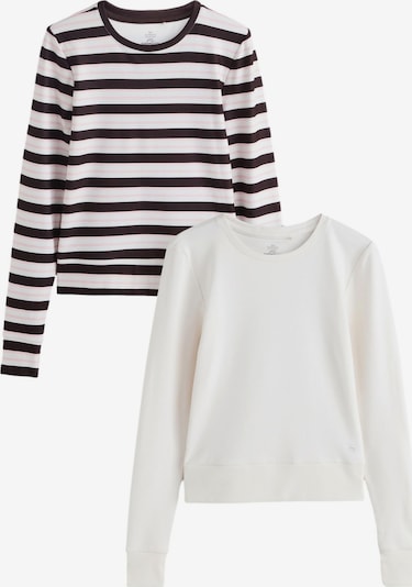 Sportiniai marškinėliai iš Next, spalva – tamsiai ruda / rožių spalva / natūrali balta, Prekių apžvalga