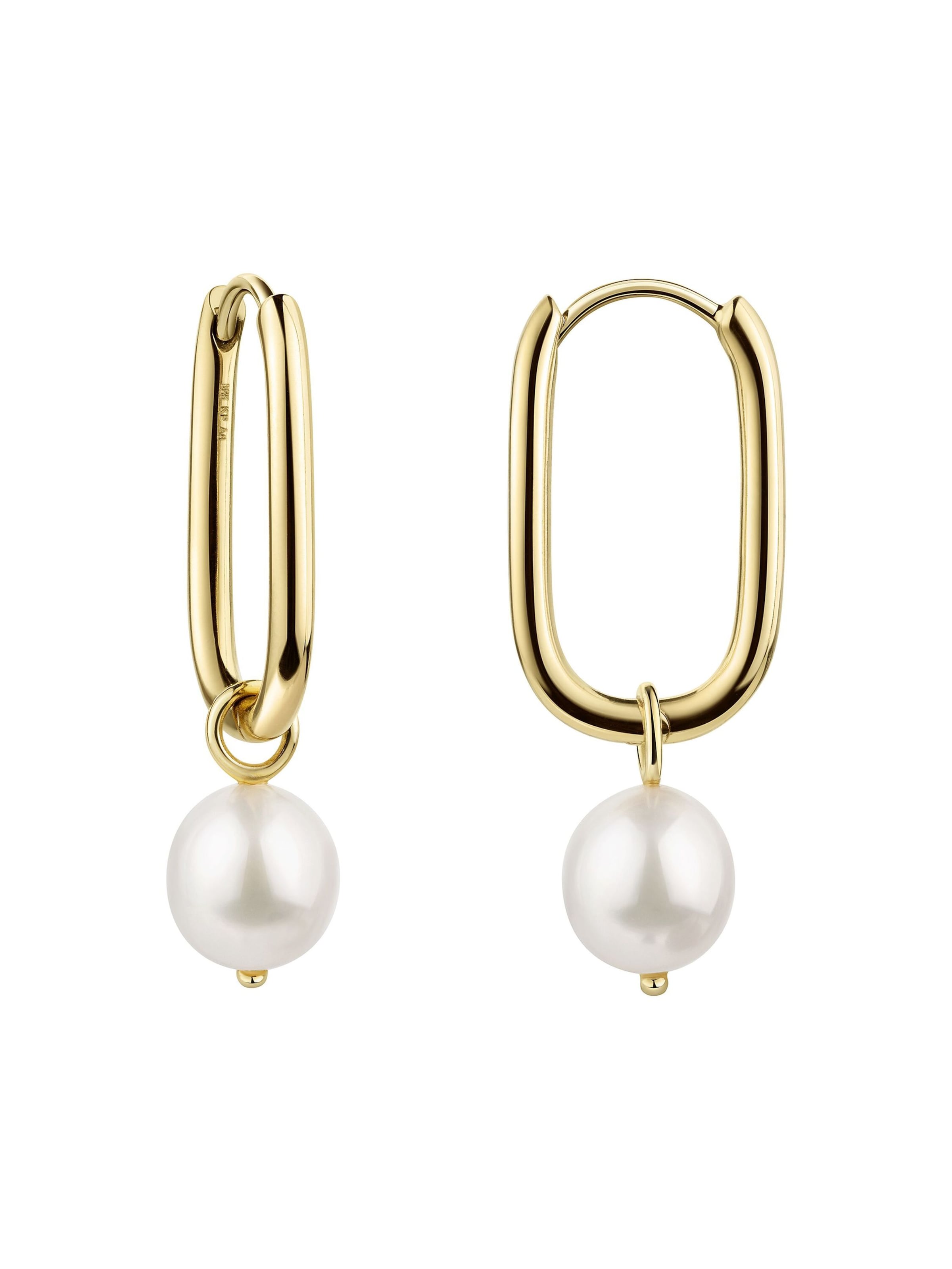 Boucles d'oreilles CELESTA en or : devant