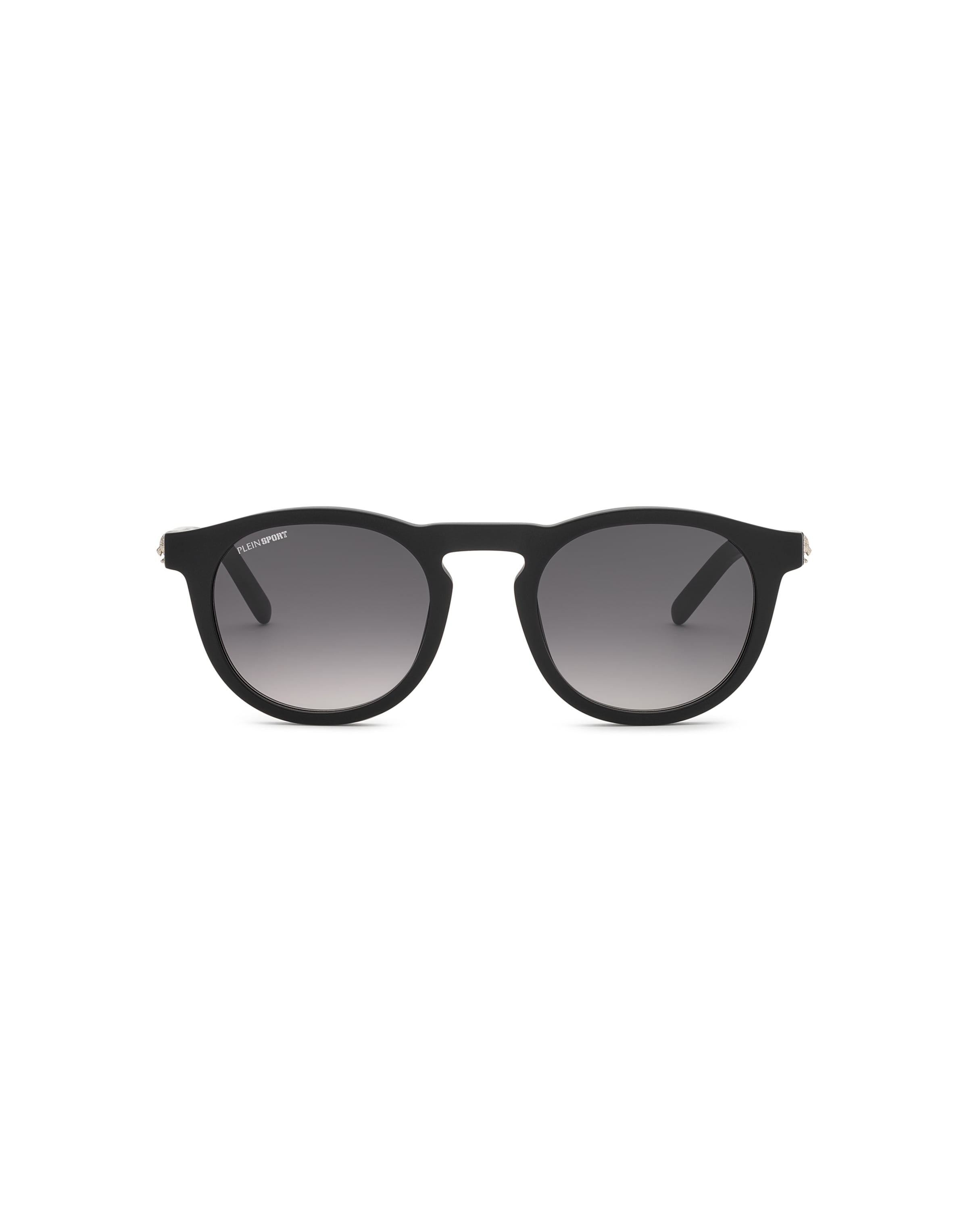 Plein Sport - Gafas de sol 'Touchdown' en negro: frente