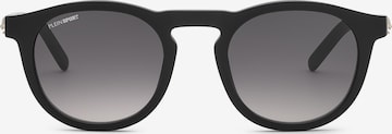 Plein Sport - Óculos de sol 'Touchdown' em preto: frente