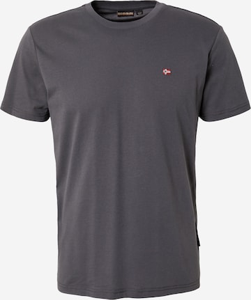 NAPAPIJRI Regular fit Shirt 'SALIS' in Grey: front