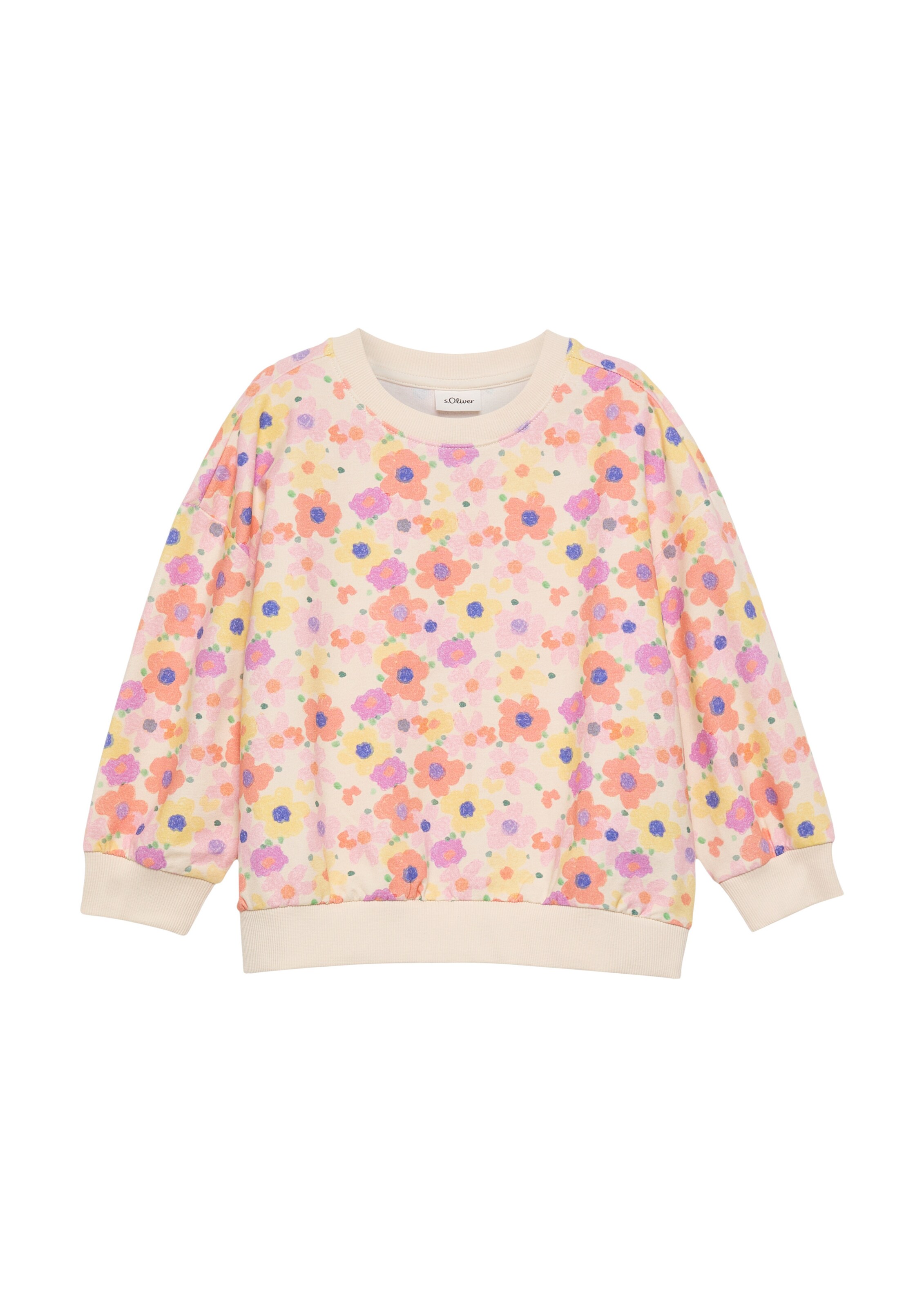 s.Oliver Sweatshirt in Mixed colours: front