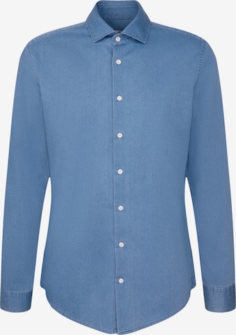 Chemise SEIDENSTICKER en bleu : devant