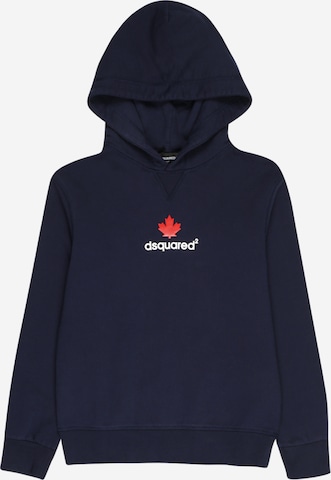 DSQUARED2 - Sudadera en azul: frente