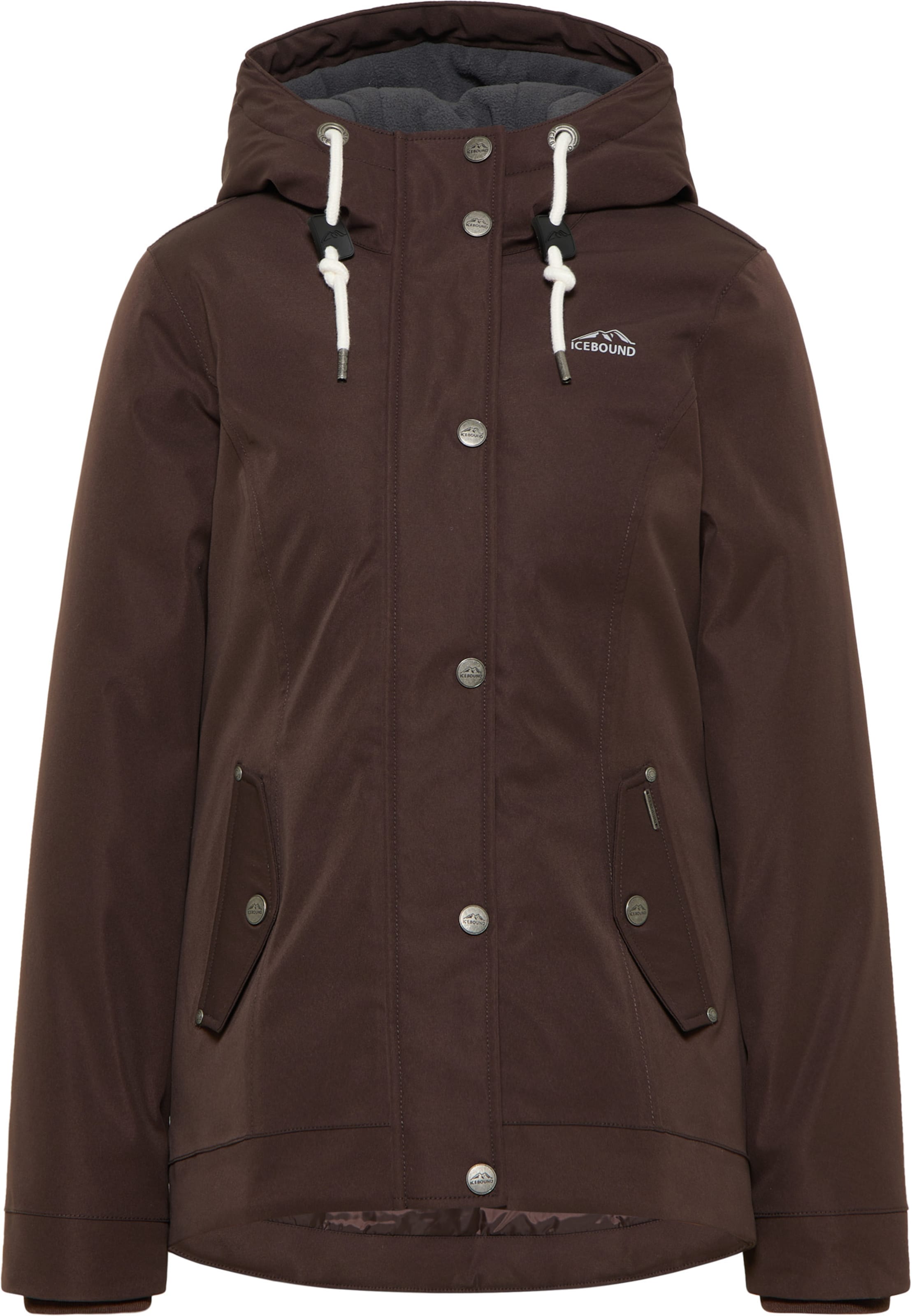 ICEBOUND Functionele jas in Bruin: voorkant