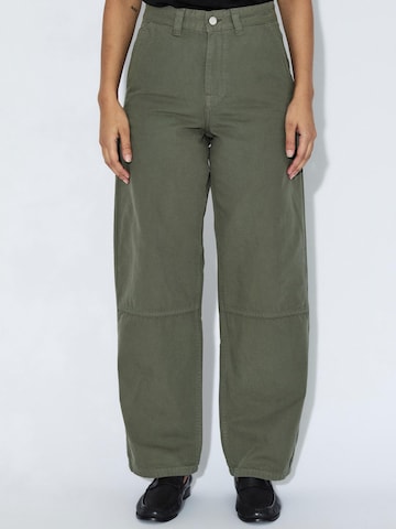 Dr. Denim Loose fit Trousers 'Roh Pants' in Green