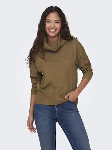 JDY Sweater 'PRIME' in Brown: front