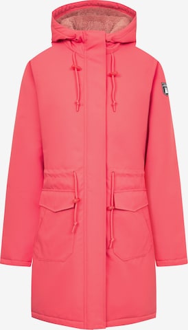 Derbe Winter Jacket 'Friese Festholm 90er' in Pink: front