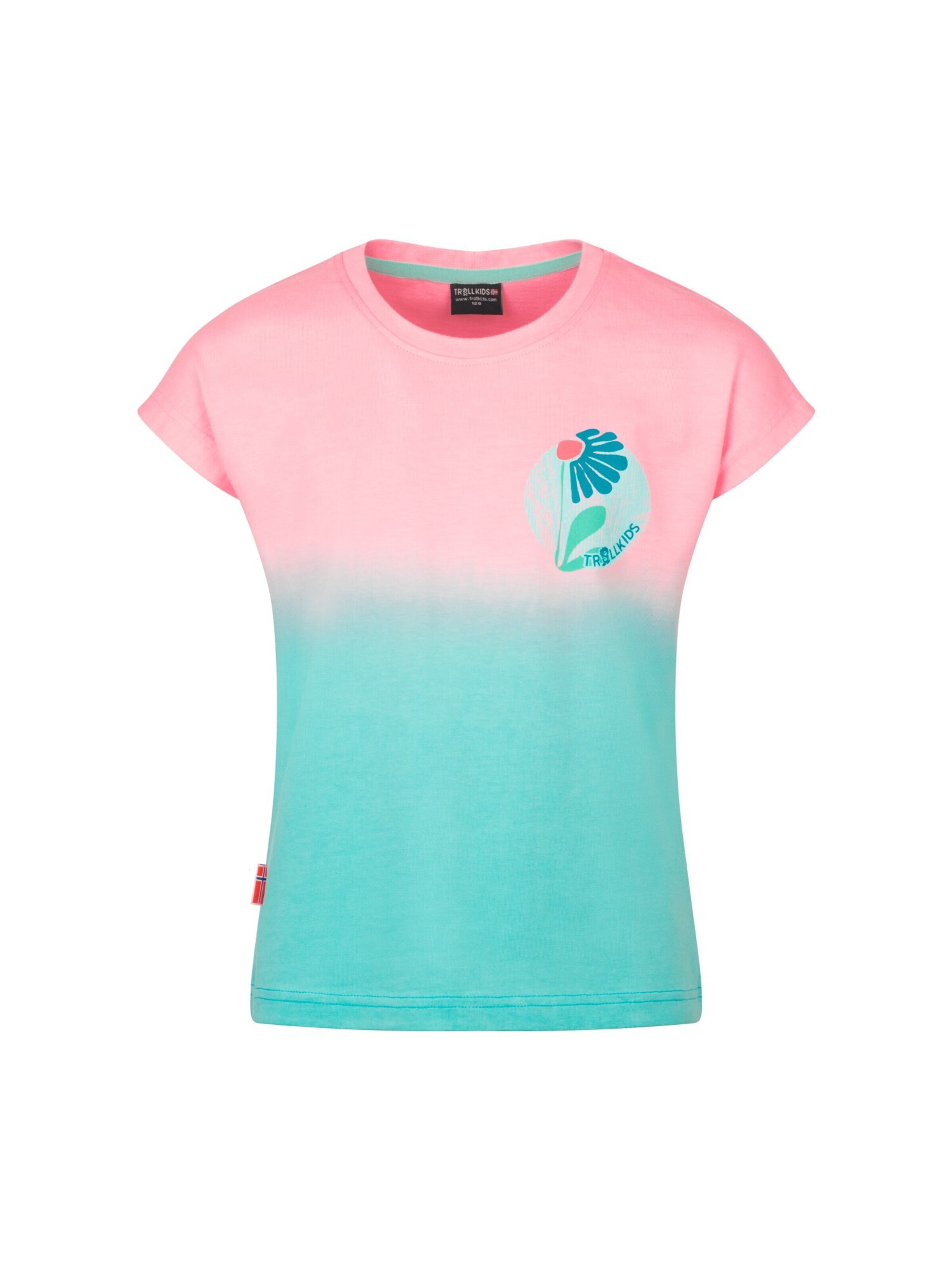 TROLLKIDS Performance Shirt in Pink: front