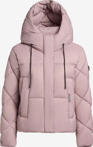khujo Winterjacke 'Dafna' in Pink: Vorderseite