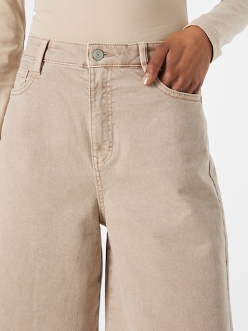 ESPRIT Wide leg Jeans in Beige