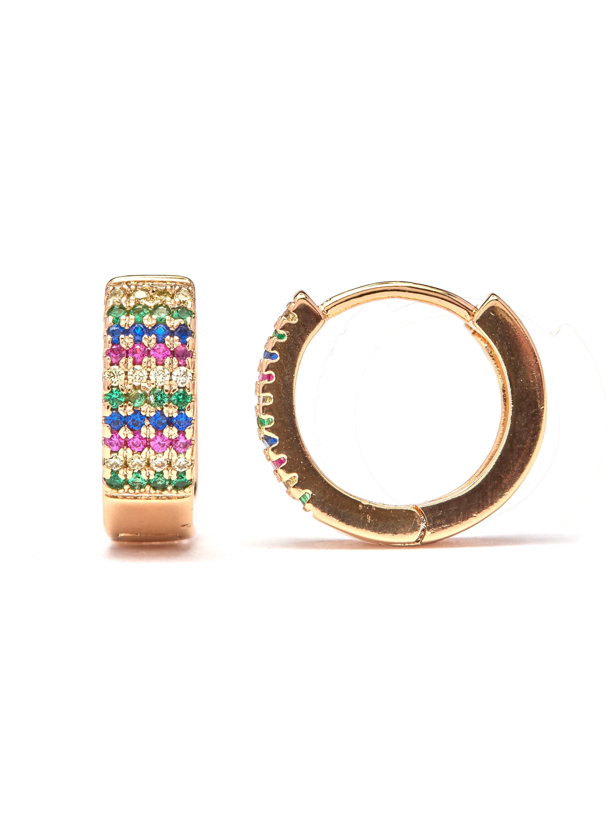 Luxenter - Pendientes 'Lasy' en Mezcla de colores: frente