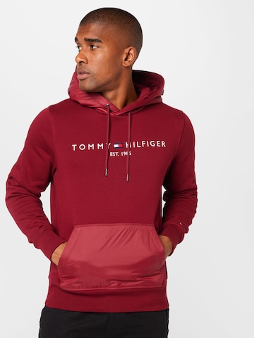 TOMMY HILFIGER Bluzka sportowa w kolorze czerwony: przód