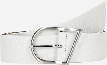 TOM TAILOR Belt 'REMI' in White: front