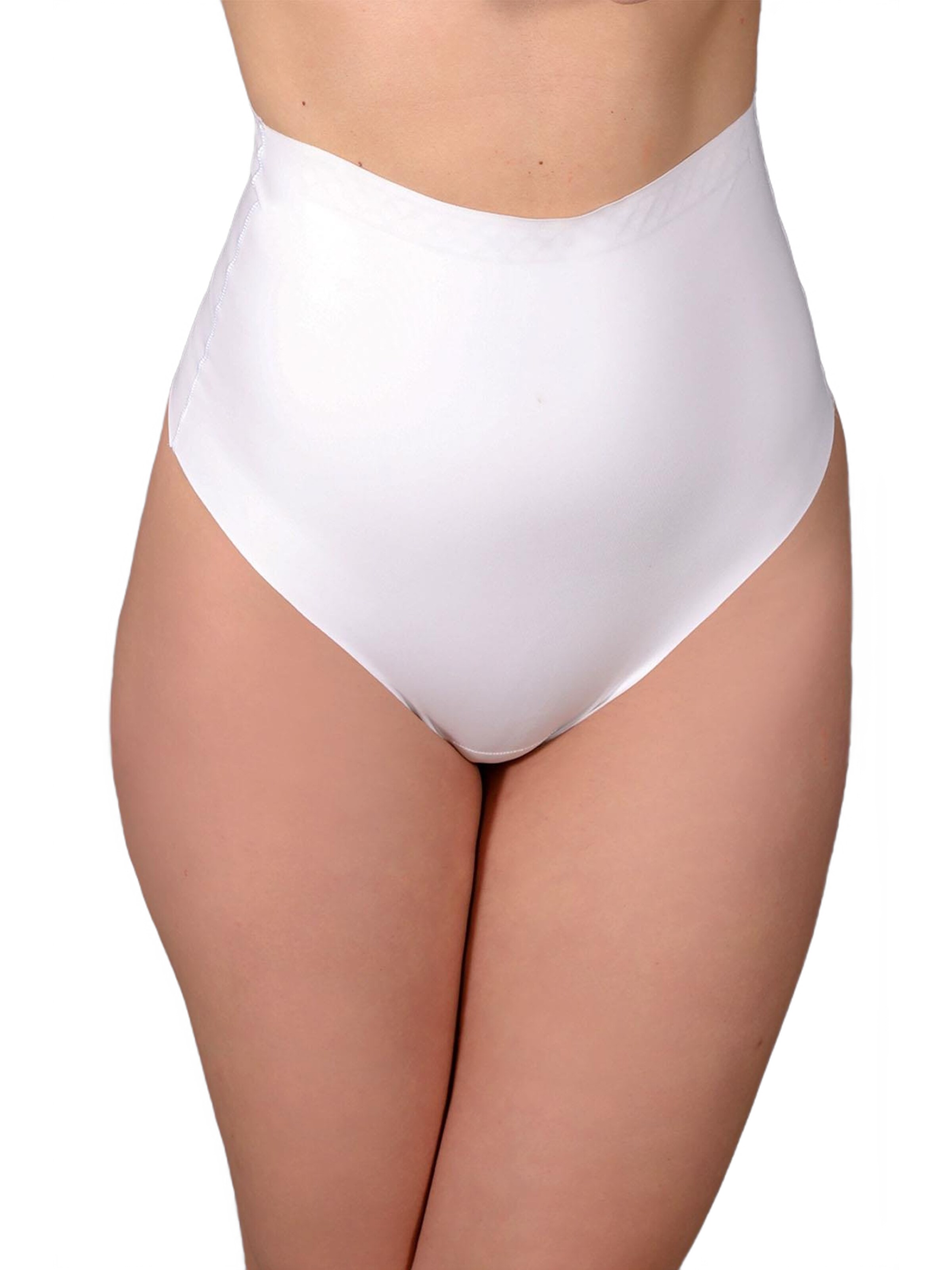 Slip scultant C&City en blanc : devant