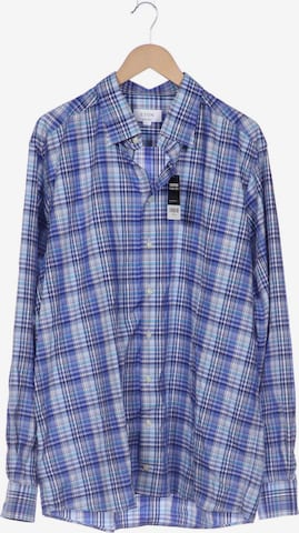 ETON Button Up Shirt in XXXL in Blue: front