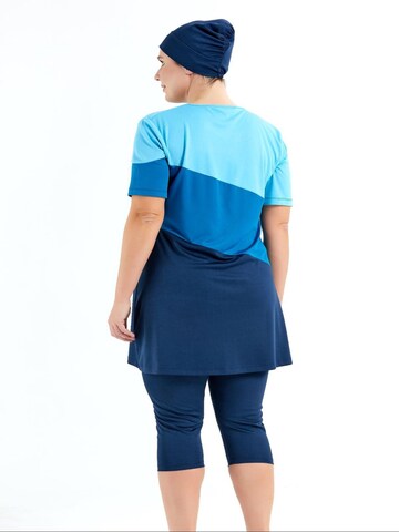 Shorts de bain C&City en bleu