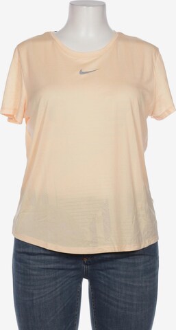 NIKE T-Shirt XL in Orange: predná strana