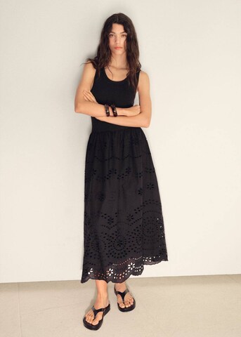 MANGO Dress 'Toad' in Black