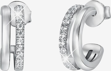Lucardi Oorbellen in Zilver: voorkant
