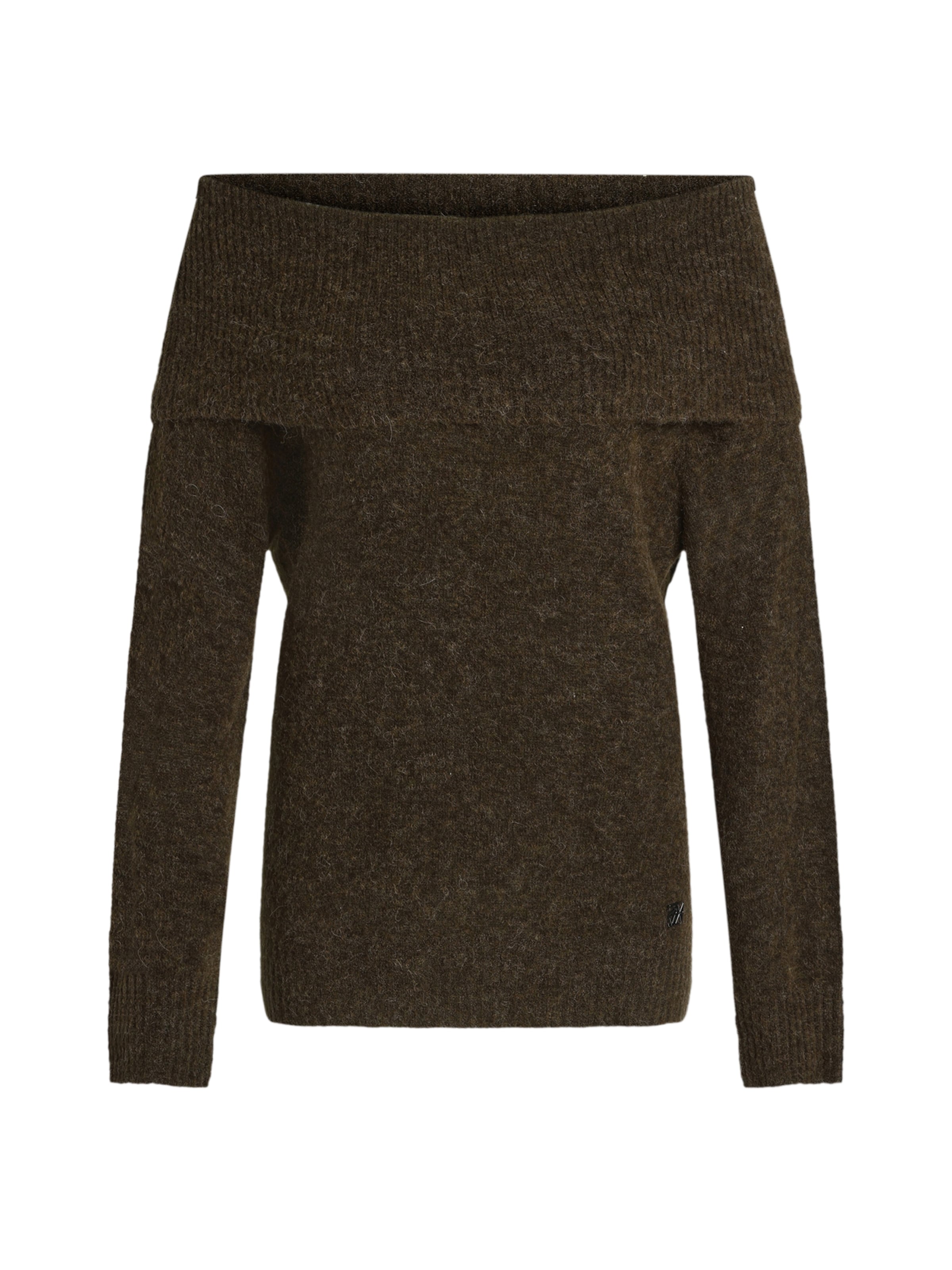MOS MOSH Pullover 'MMMape' in Braun: Vorderseite