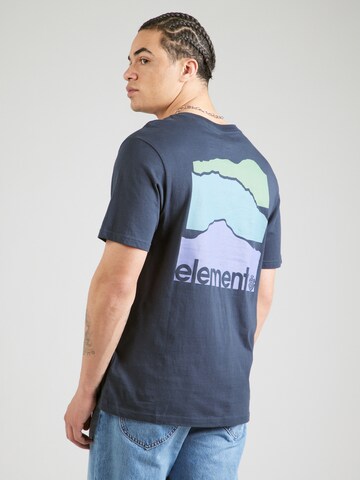 Maglietta 'HORIZONS' di ELEMENT in blu