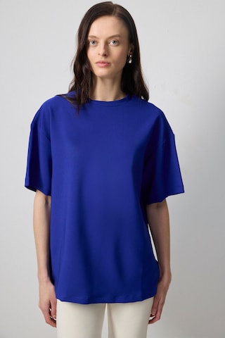 Touche Prive Shirt in Blauw: voorkant