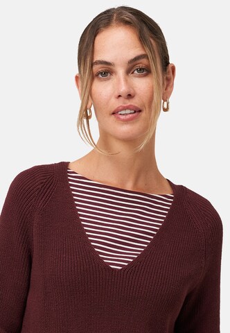 Pullover di zero in rosso