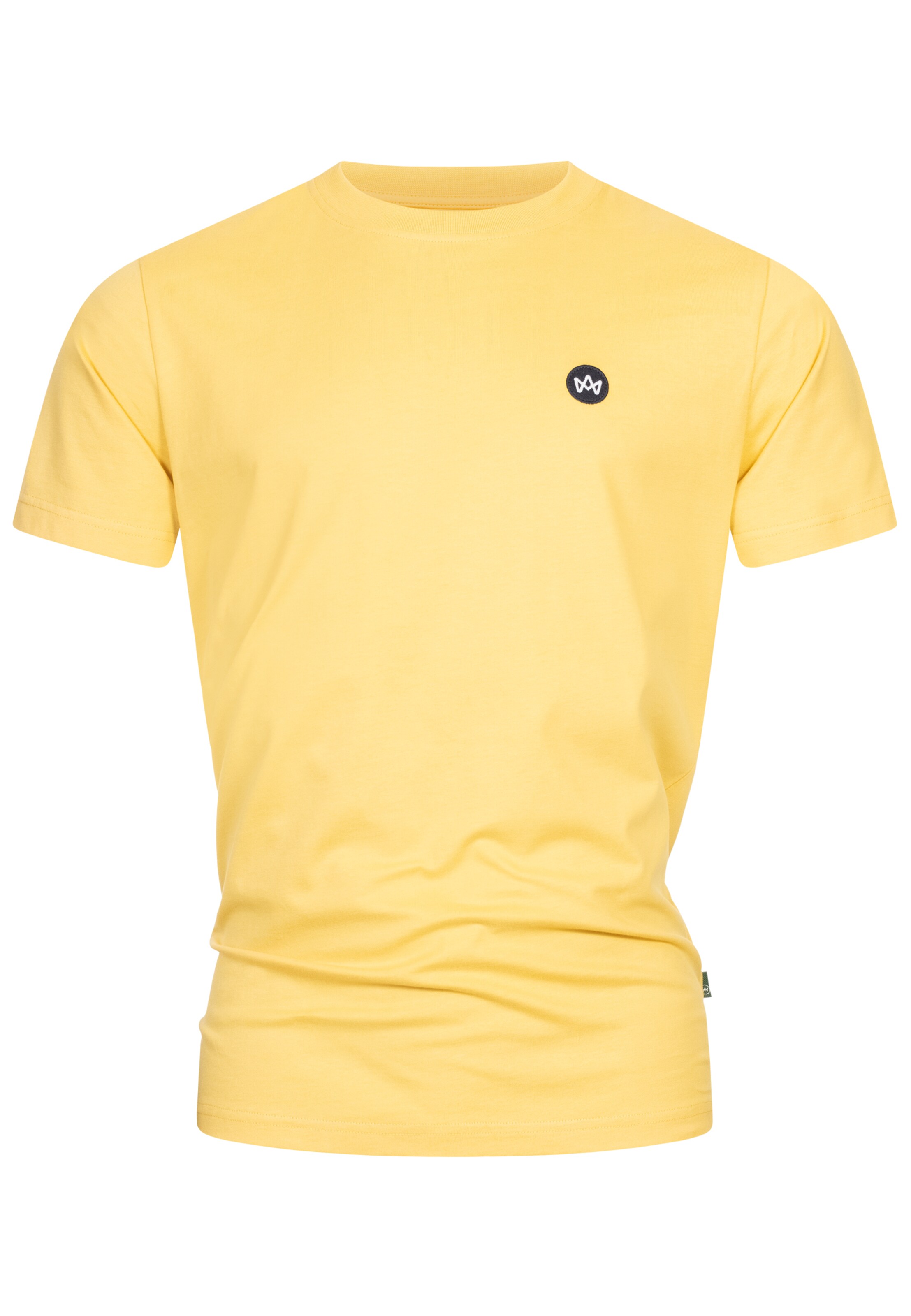 Kronstadt Shirt 'KSTimmi' in Geel: voorkant