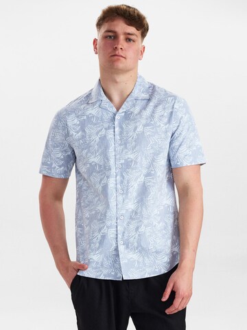 Dxnmxrk Shirt 'DXEdlef' in Grijs: voorkant