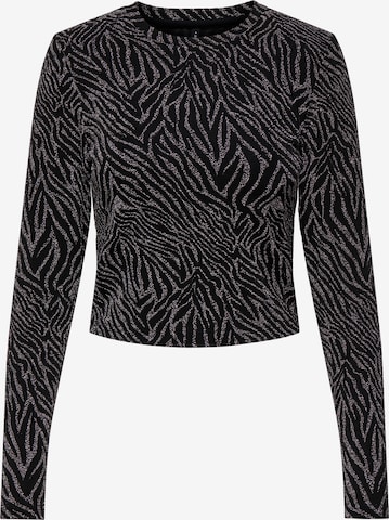 ONLY Shirt 'ONLSHINY' in Schwarz: Vorderseite