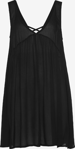 s.OliverLjetna haljina - crna boja: prednji dio