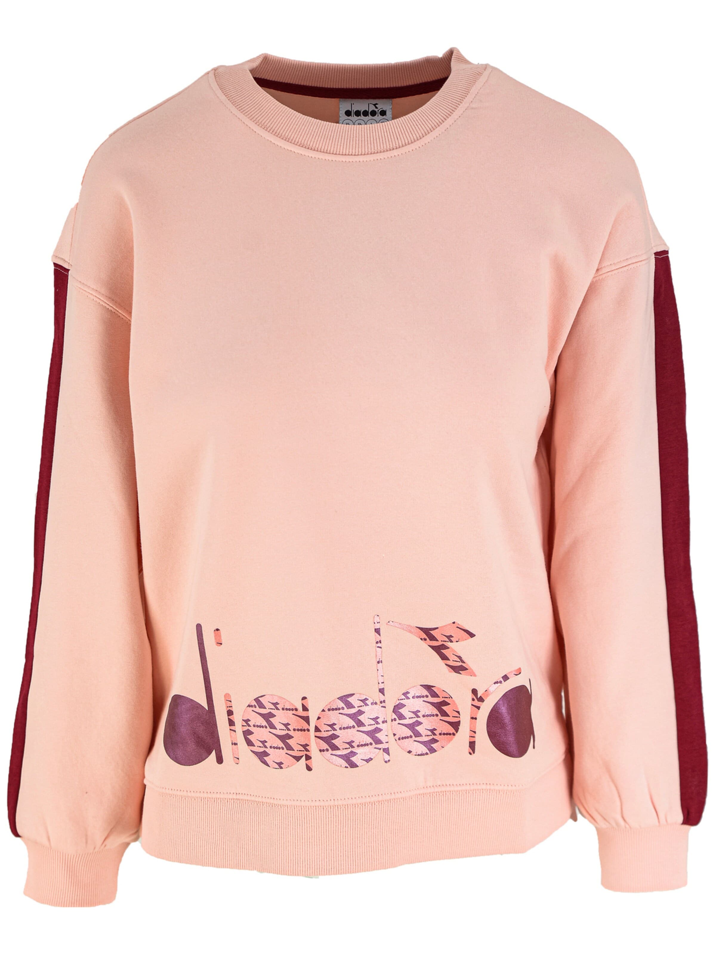 Diadora Bluse 'Diadora Crew Twinkle'‌‌‌‌‌‌‌‌ in Pink: Vorderseite