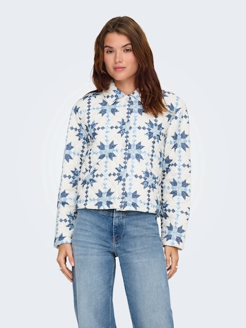 ONLY Övergångsjacka 'ONLBIANA' i vit: framsida