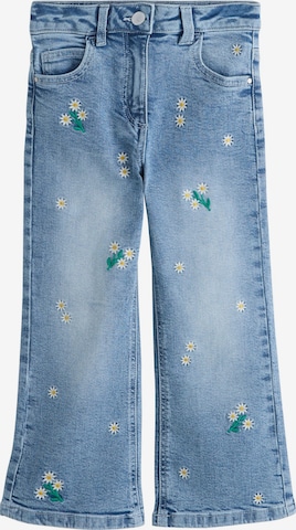 mėlyna Next Plačios klešnės Džinsai: priekis